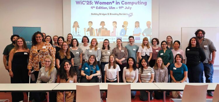 This year’s fourth edition of our successful workshop-series about Women* in Computing took place on the 11th of July, 2025 in Ulm, hosted by Marc Ernst and his team. Read more about it!